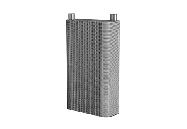 Fusion-bonded plate heat exchanger ZY35R